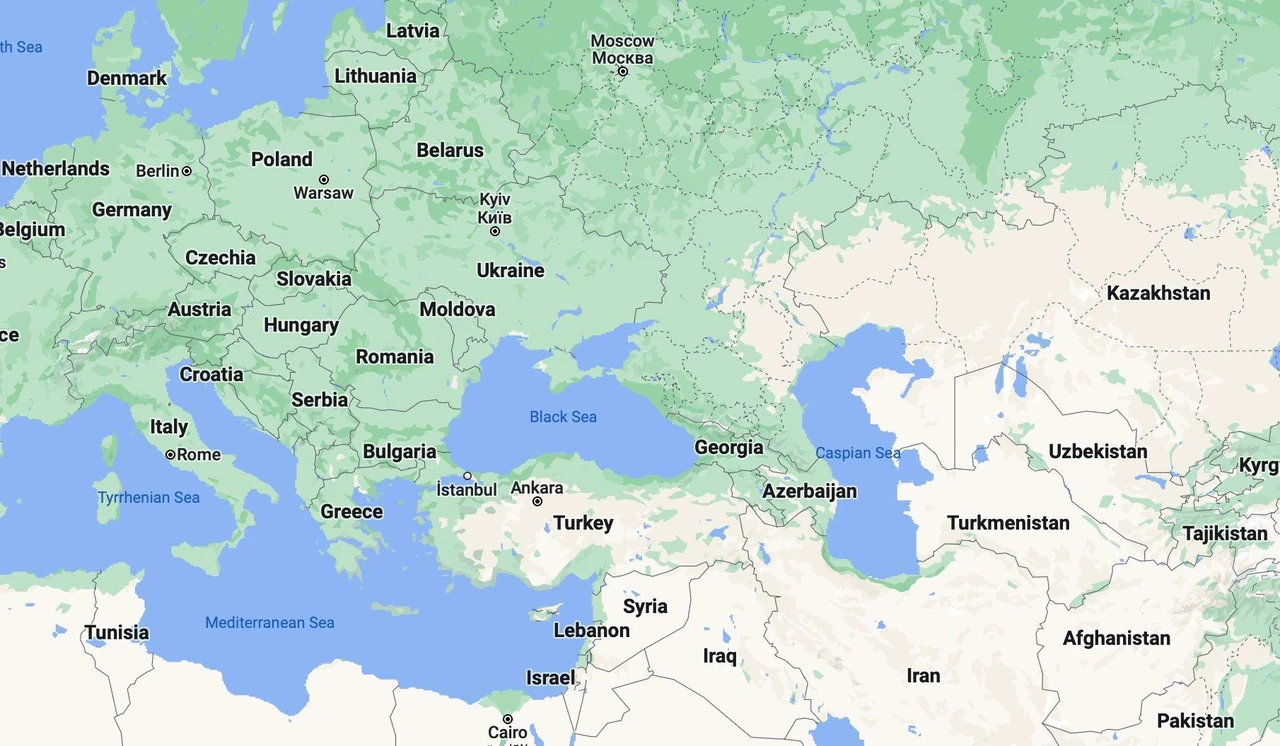 Расстояние от Каспийского моря до Украины: география, расчёты и скрытые связи